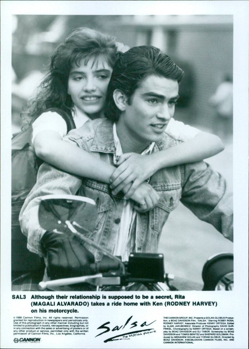 Rodney Harvey and Magali Alvarado - Salsa - Vintage Photograph