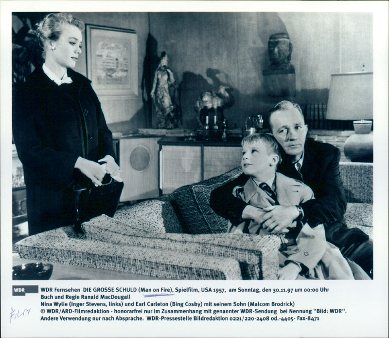 1953 TV MOVIE: The Big Guilt - Vintage Photograph