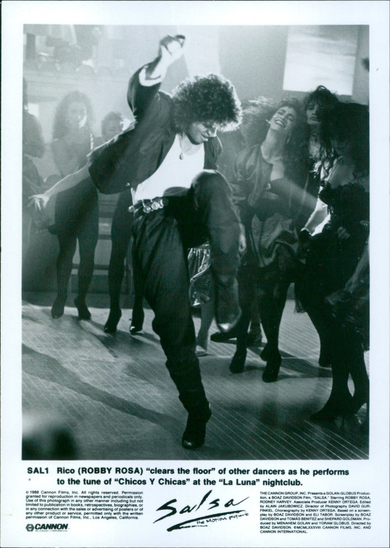 Robby Rosa - Salsa - Vintage Photograph