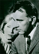 Eva Marie Saint and Richard Burton - Vintage Photograph