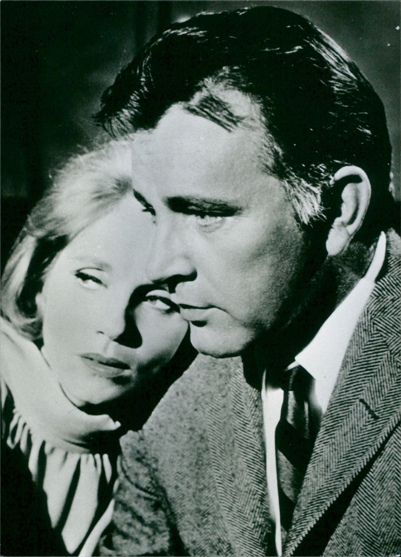 Eva Marie Saint and Richard Burton - Vintage Photograph