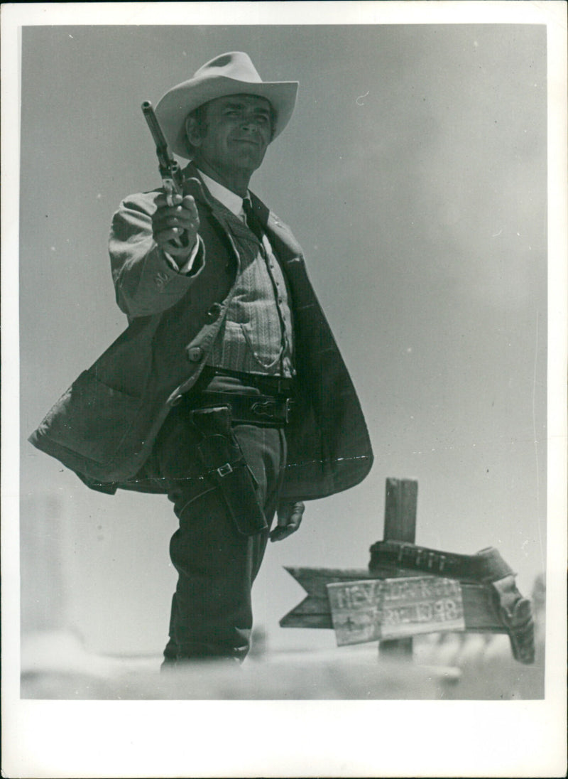 Henry Fonda - My Name Is Nobody - Vintage Photograph