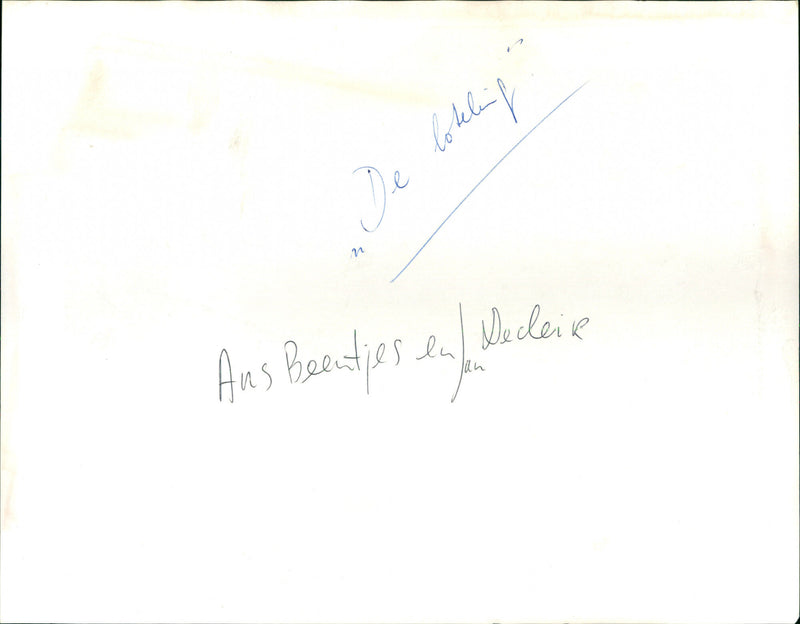 De loteling - Vintage Photograph