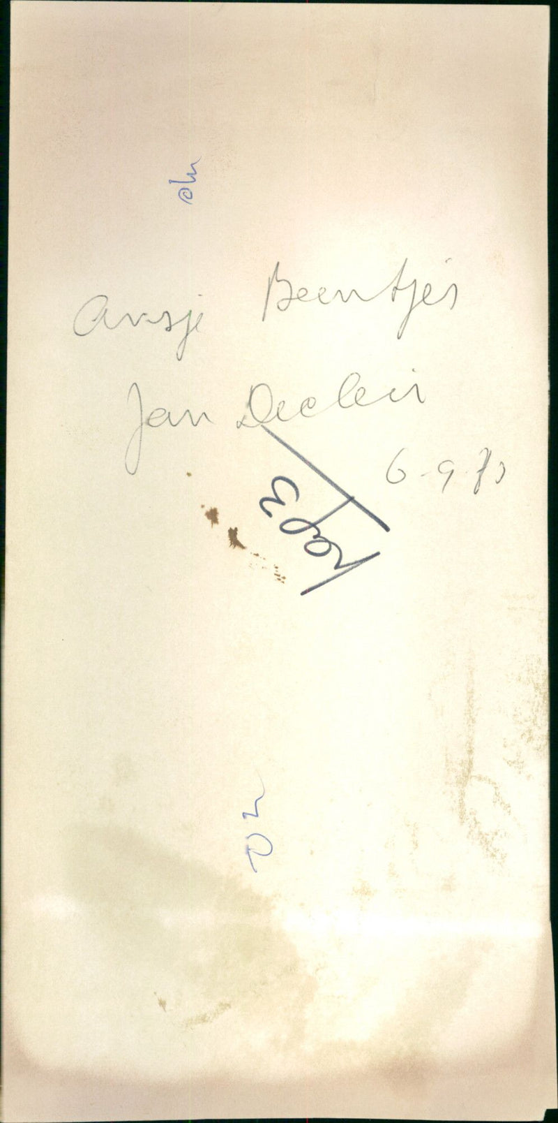 De loteling - Vintage Photograph