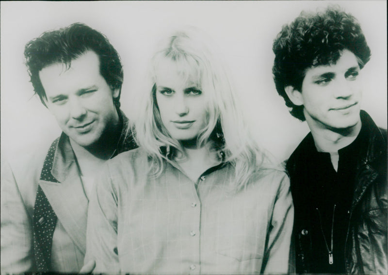 Mickey Rourke, Daryl Hannah and Eric Roberts - Vintage Photograph