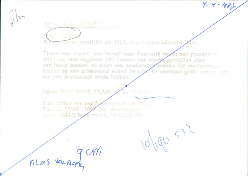 Lost Flight - Vintage Photograph