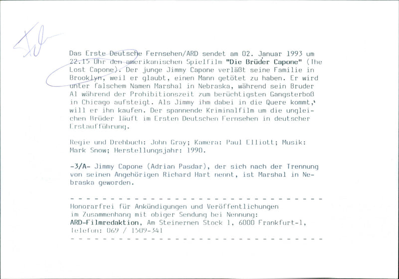 The Lost Capone - Vintage Photograph