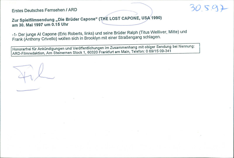 The Lost Capone - Vintage Photograph