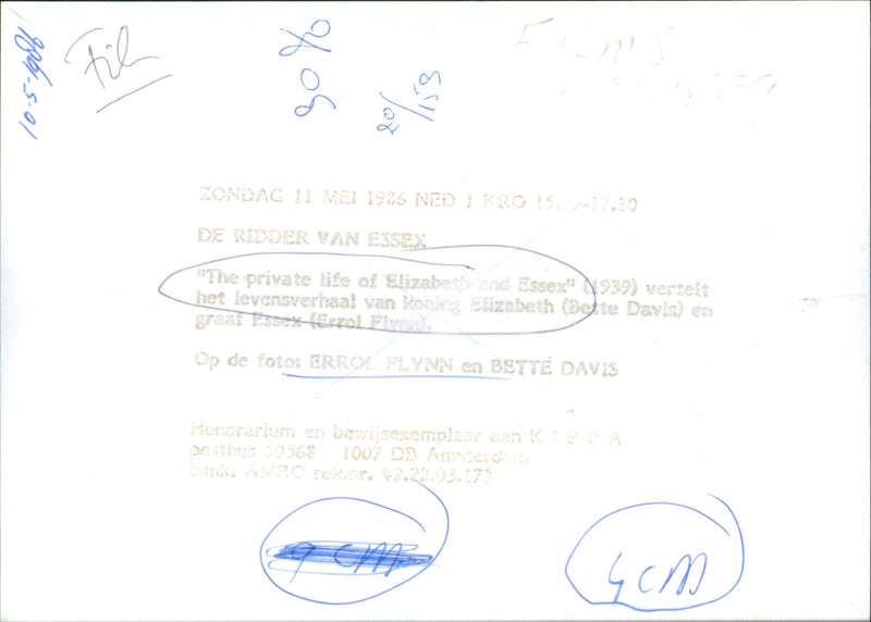 The Private Lives of Elizabeth and Essex - Vintage Photograph