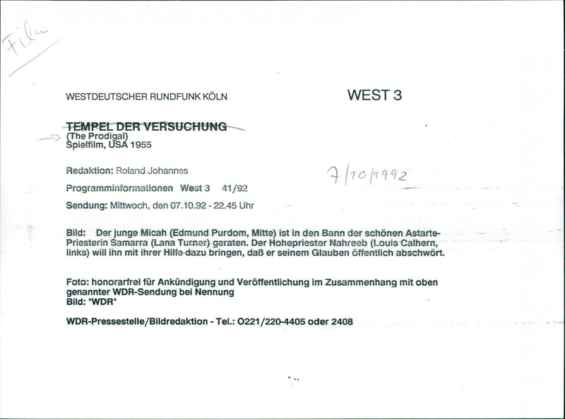 The Prodigal - Vintage Photograph