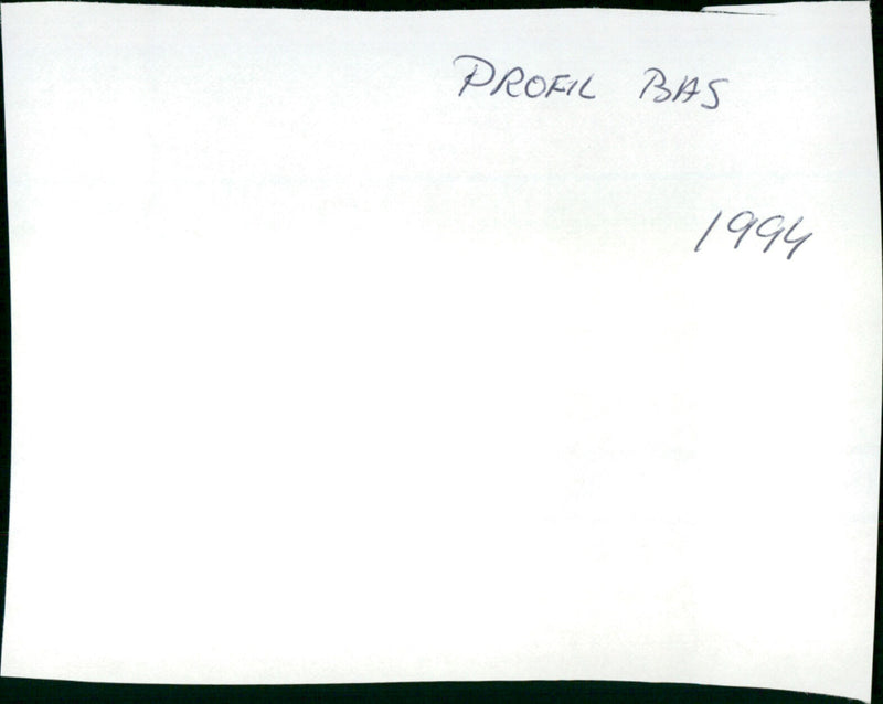 Profil bas - Vintage Photograph