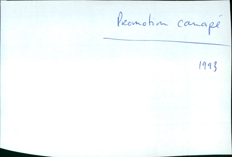 Promotion canapé - Vintage Photograph