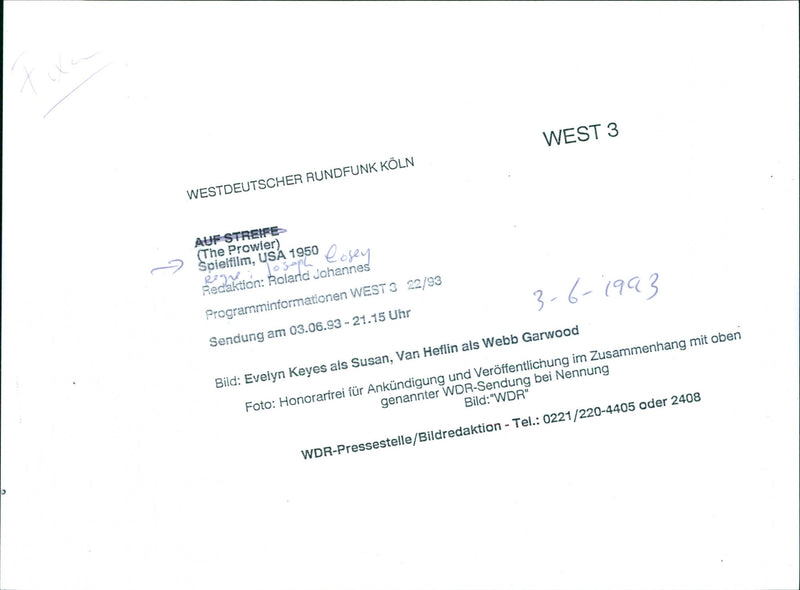 The Prowler - Vintage Photograph