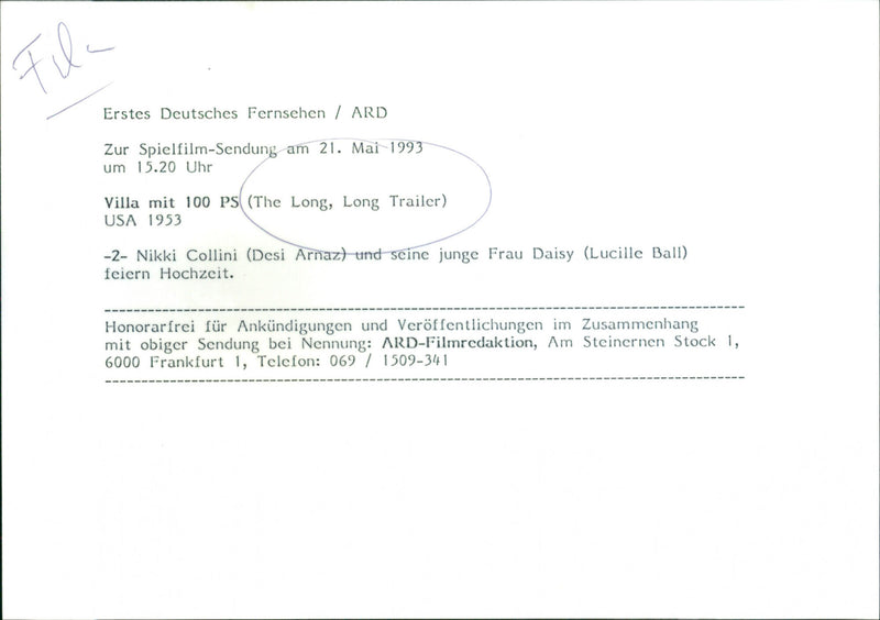 The Long, Long Trailer - Vintage Photograph