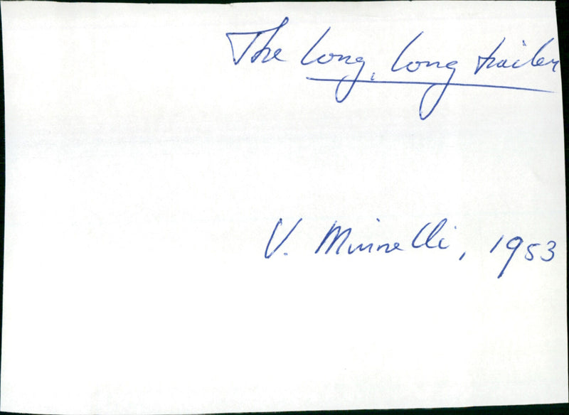 The Long, Long Trailer - Vintage Photograph