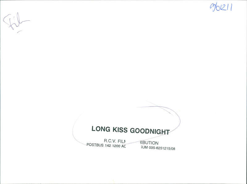 Long Kiss Goodnight - Vintage Photograph