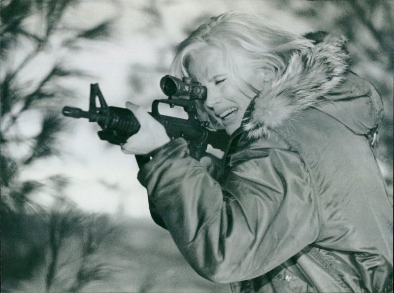 Long Kiss Goodnight - Vintage Photograph