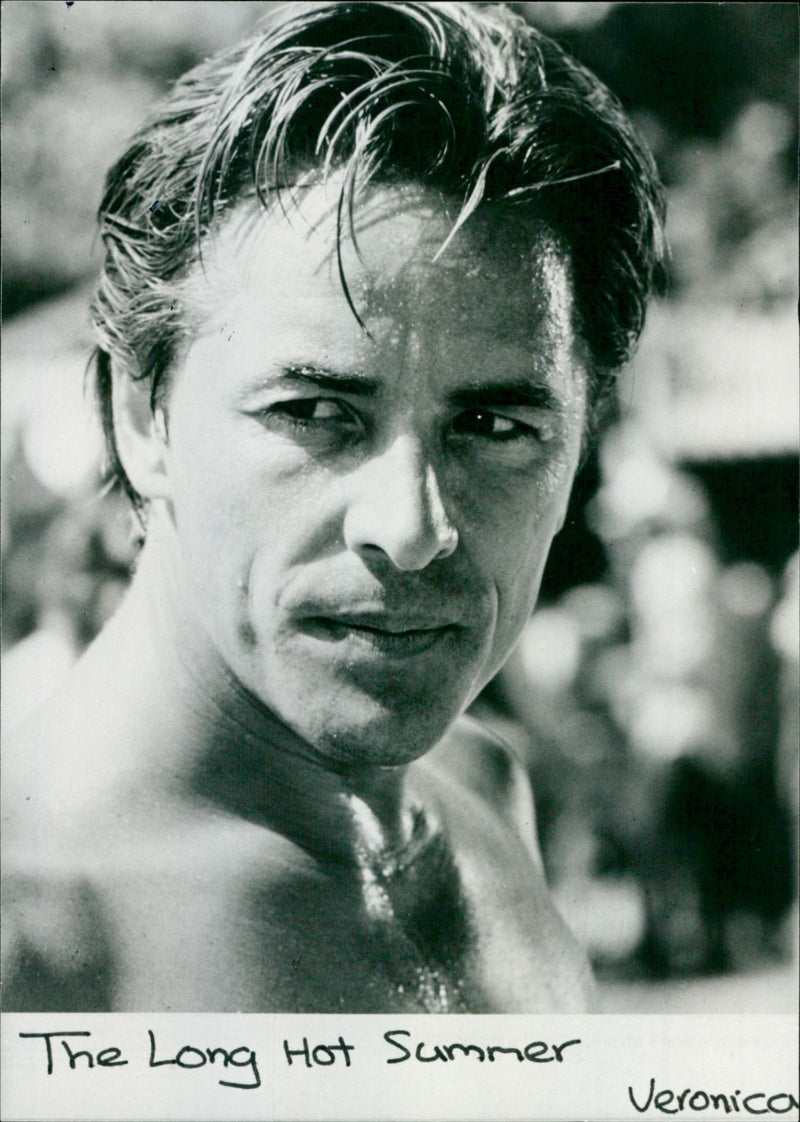 Don Johnson - The Long Hot Summer - Vintage Photograph