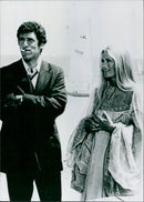 Elliott Gould and Nina van Pallandt - Vintage Photograph