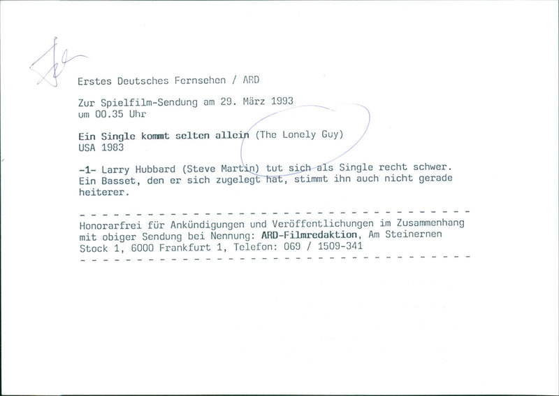 Steve Martin - The Lonely Guy - Vintage Photograph