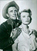 Kirk Douglas and Gena Rowlands - Vintage Photograph