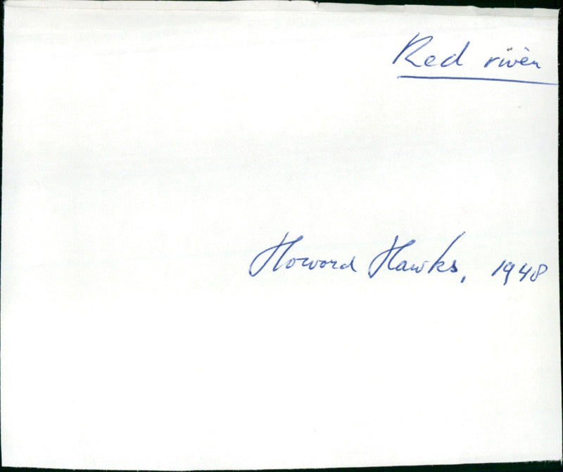 Red River - Vintage Photograph