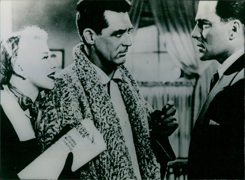 Cary Grant, Ginger Rogers and Hugh Marlowe - Vintage Photograph