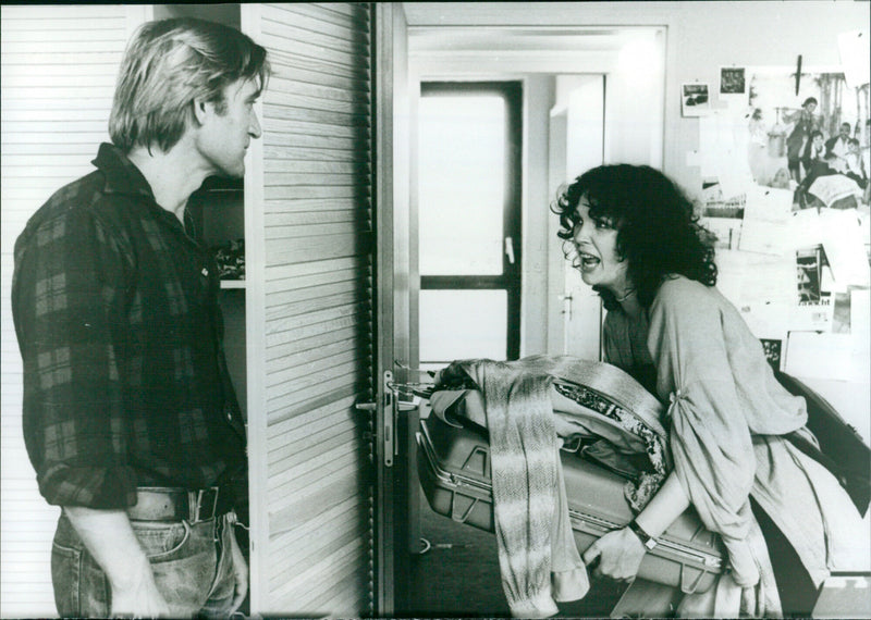 Matthias Habich and Elisabeth Trissenaar - Die Reinheit des Herzens - Vintage Photograph