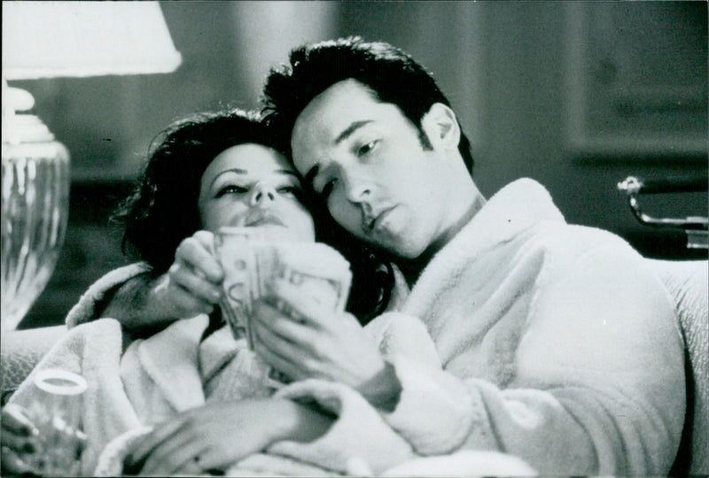 John Cusack and Debi Mazar - Vintage Photograph