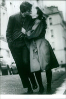 Hippolyte Girardot and Mireille Perrier - Un monde sans pitié - Vintage Photograph