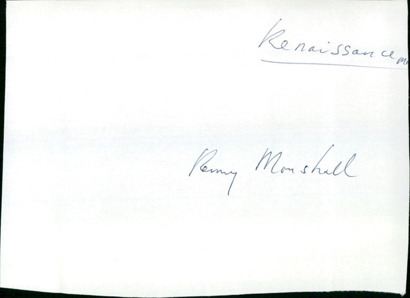 Renaissance Man - Vintage Photograph