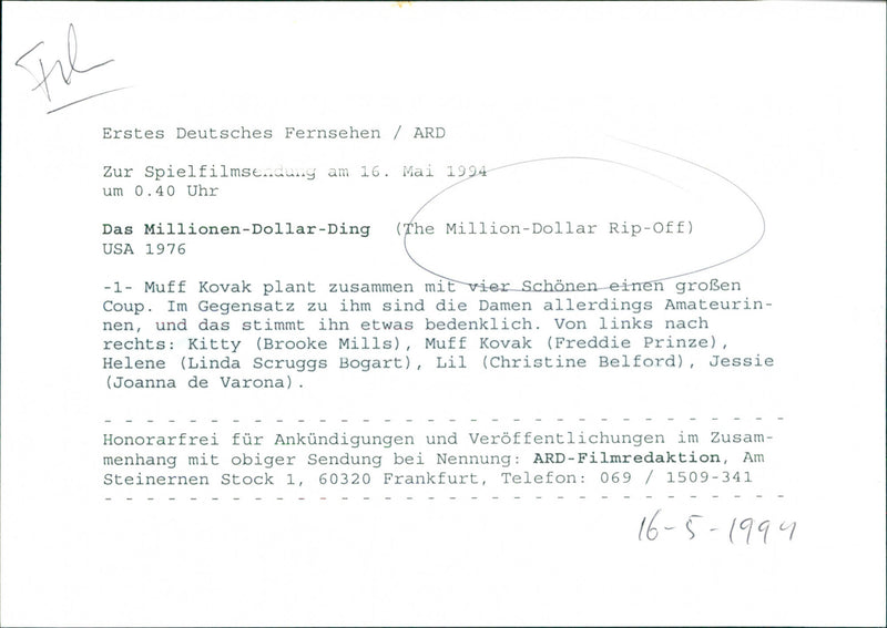 The Million Dollar Rip-Off - Vintage Photograph