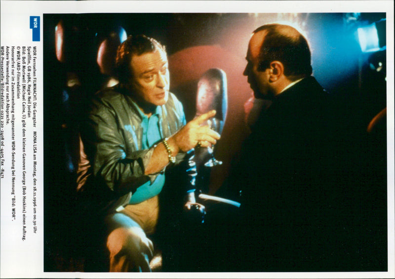 Michael Caine and Bob Hoskins - Mona Lisa - Vintage Photograph