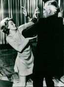 Lee Marvin and Angie Dickinson - Point Blank - Vintage Photograph