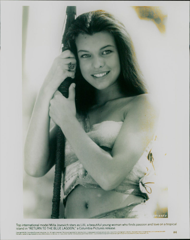 Milla Jovovich as Lilli - Vintage Photograph