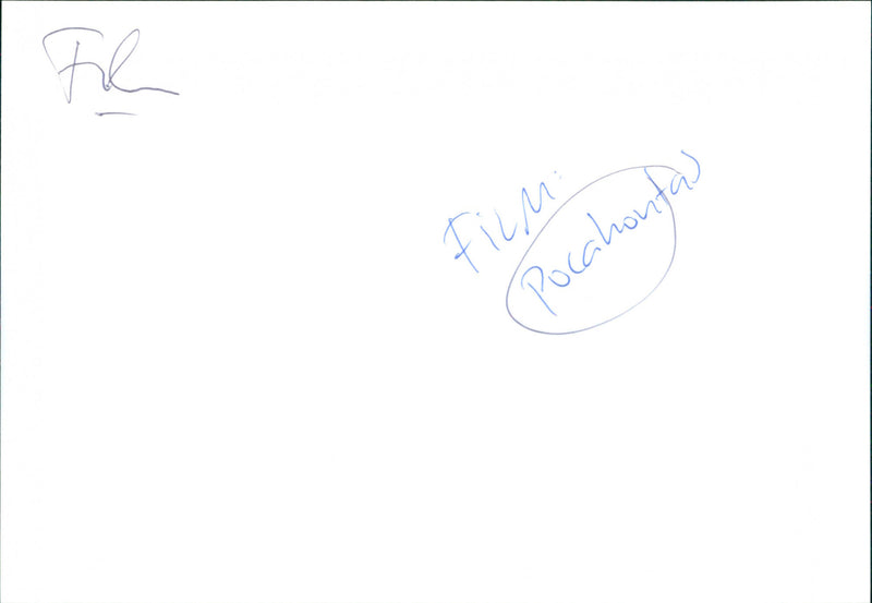 Pocahontas - Vintage Photograph