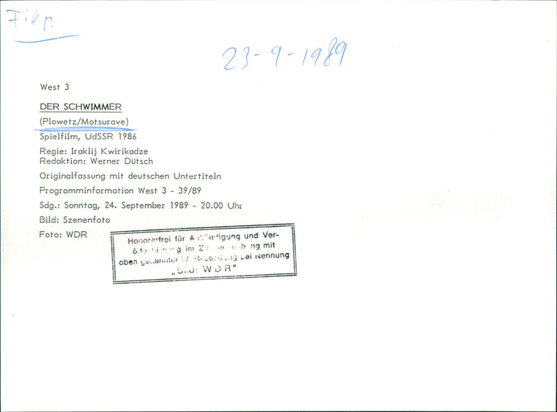 Plowetz/Motsurave - Vintage Photograph