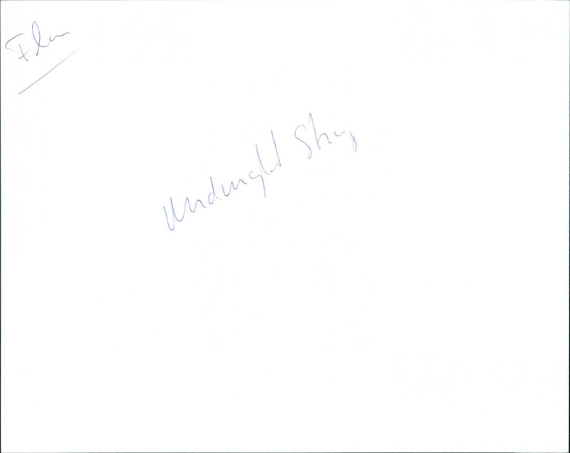 Midnight Sting - Vintage Photograph