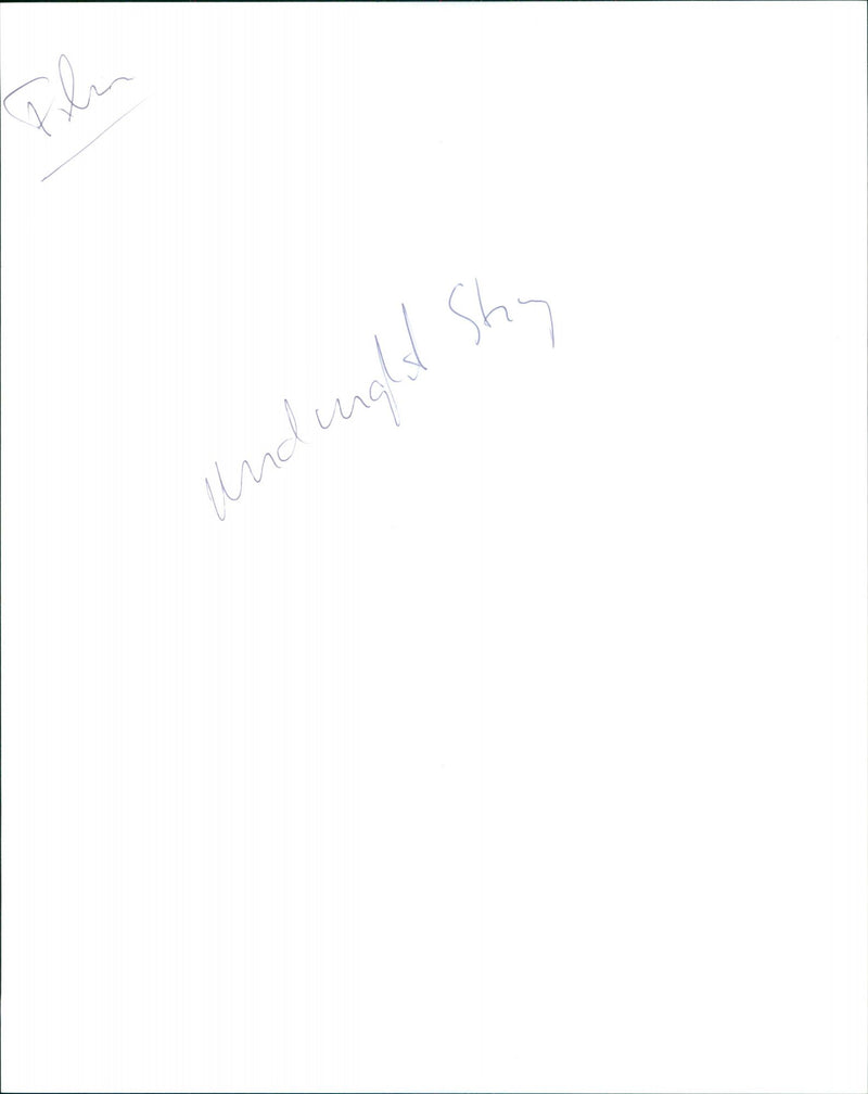 Midnight Sting - Vintage Photograph