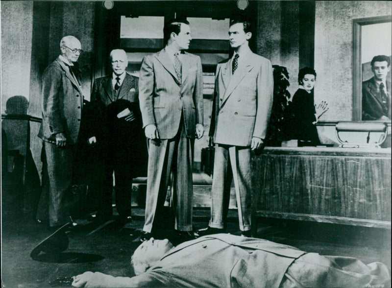 Zachary Scott and Louis Hayward - Ruthless - Vintage Photograph