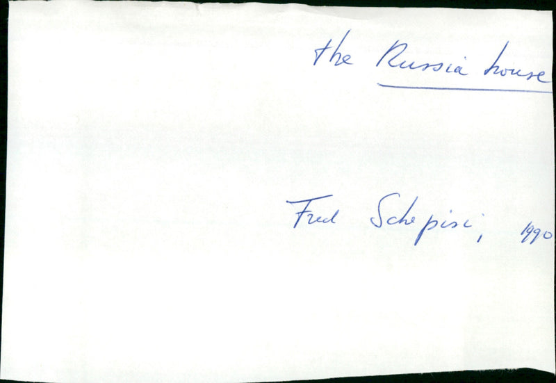 The Russia House - Vintage Photograph