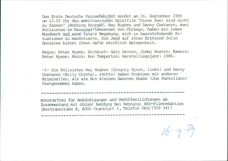 Running Scared - Vintage Photograph