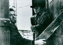 Dustin Hoffman and Jon Voight - Midnight Cowbowy - Vintage Photograph