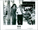 Naomi Campbell and Kevin Pollak - Miami Rhapsody - Vintage Photograph
