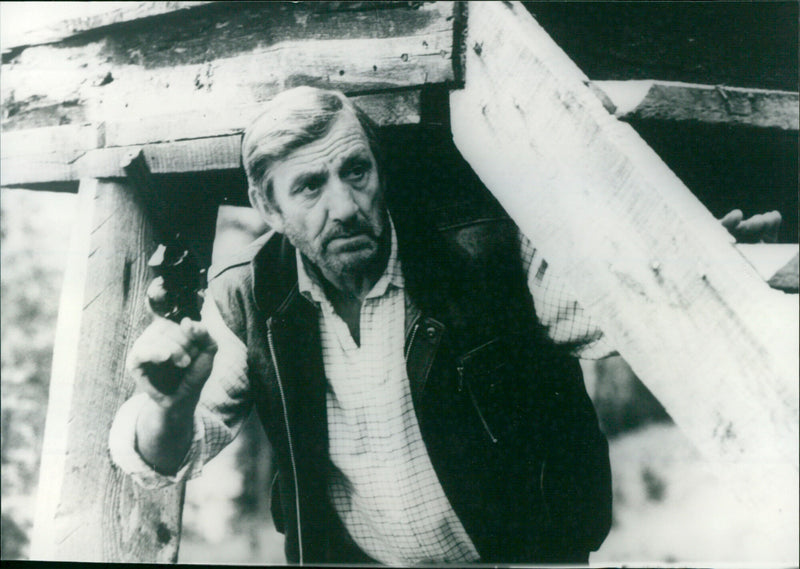 Lino Ventura - Le ruffian - Vintage Photograph