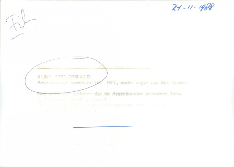 Ruby and Oswald - Vintage Photograph