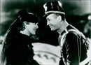 Jeanette McDonald and Maurice Chevalier - The Merry Widow (1934) - Vintage Photograph