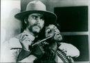 Franco Nero and Tony Musante - Il mercenario - Vintage Photograph