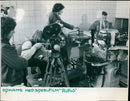 The filming of "Rufus" - Vintage Photograph