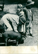 Mitch Vogel, Eric Shea and Jodie Foster - Menace on the Mountain - Vintage Photograph